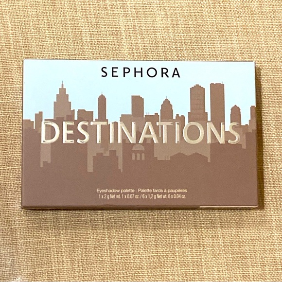 Sephora Destinations Eyeshadow Palette CONCRETE JUNGLE New In Box - Picture 1 of 10